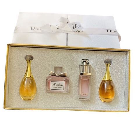 dior parfum set|dior perfume miniatures gift sets.